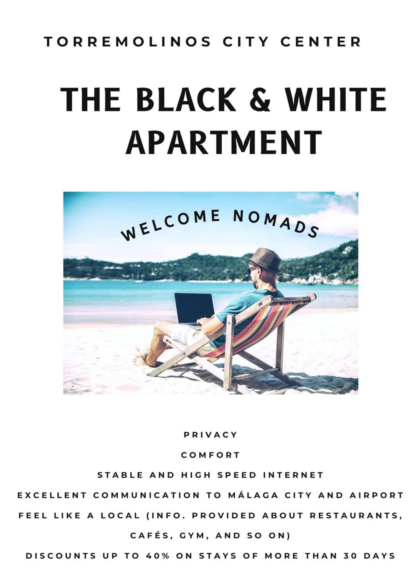 The Black&White Apartment Torremolinos Dış mekan fotoğraf